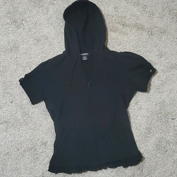 Miss Chievous Jackets & Blazers - Short sleeve hoodie